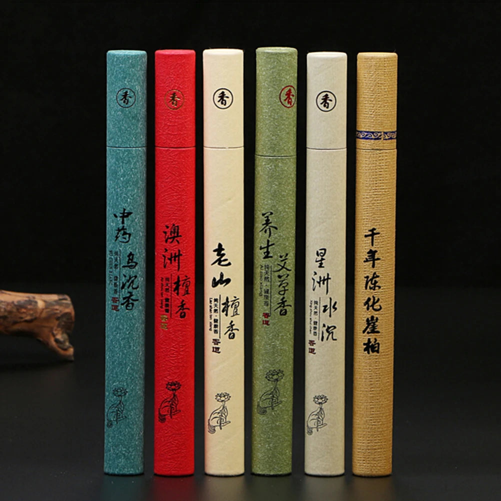 21cm Pure Natural Wormwood Sandalwood Incense Sticks