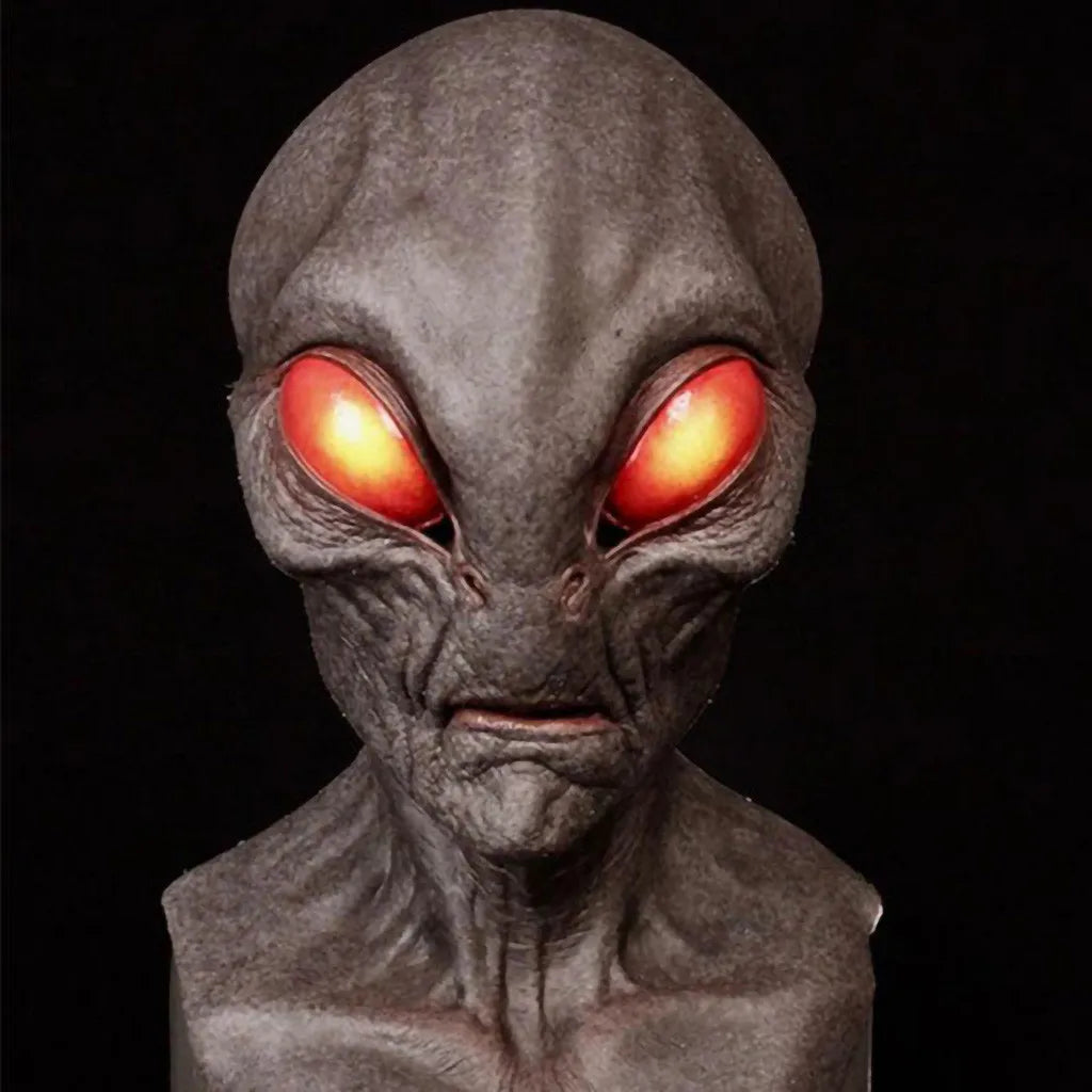 Halloween Scary Alien Supersoft mask Party Decoration