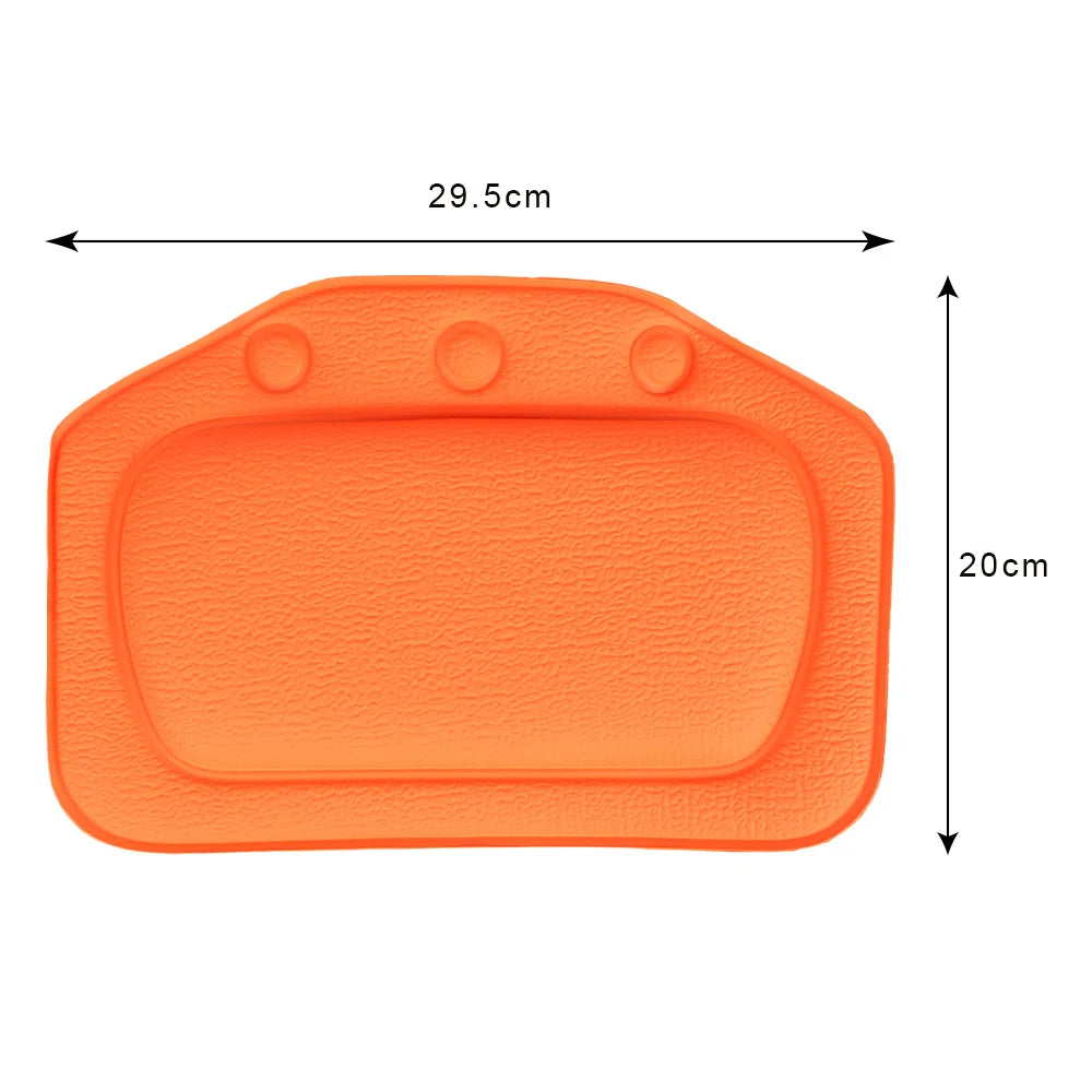 Neck Bathtub Cushion Soft Headrest Bath Pillow 21*31cm