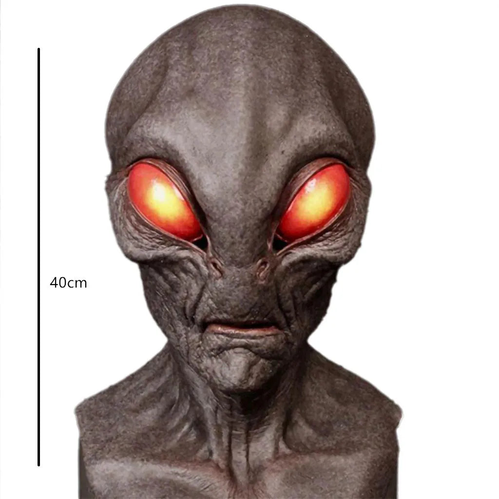 Halloween Scary Alien Supersoft mask Party Decoration