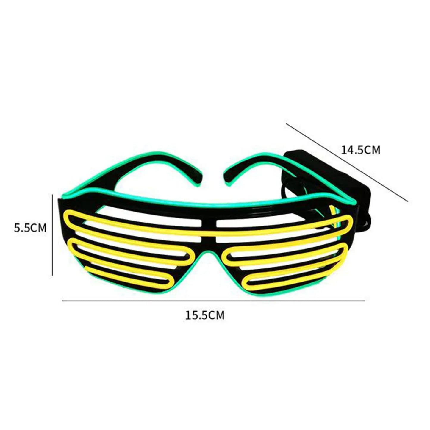 Glowing Glasses LED Luminous for Parties