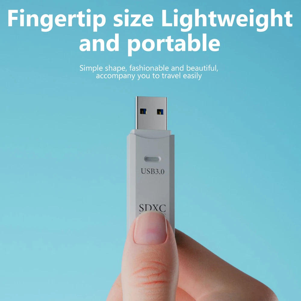 2 in 1 USB 3.0 Card Reader Micro sd usb adapter High Speed