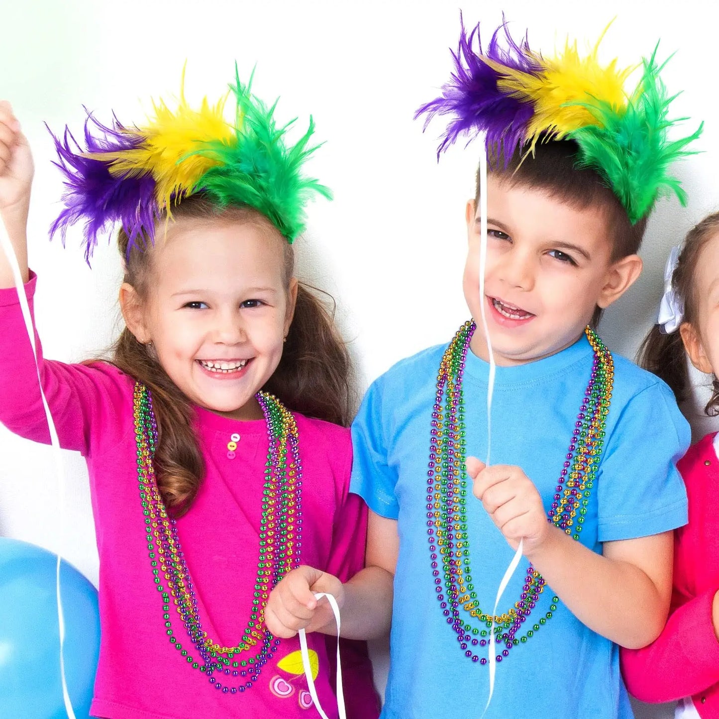 Mardi Gras Headband For Women Butterfly Costume