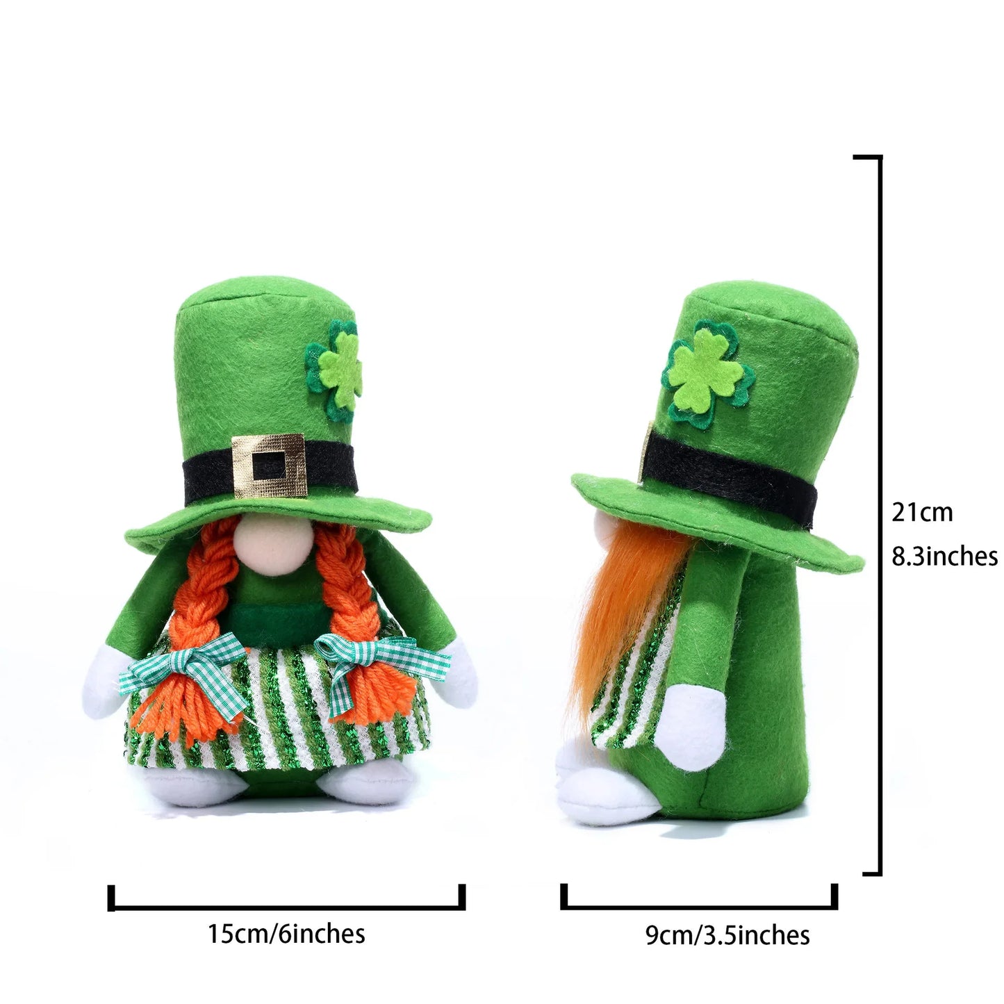 Irish Festival St Patrick Day Rudolph Gnome