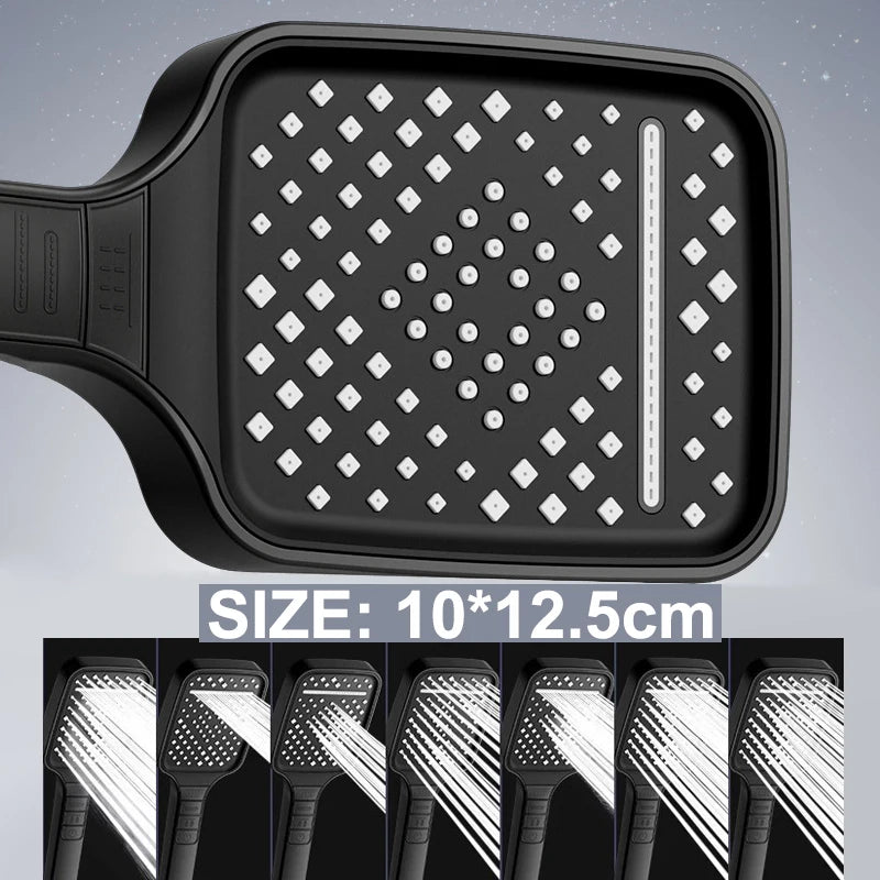 7 Modes Shower Head High Pressure