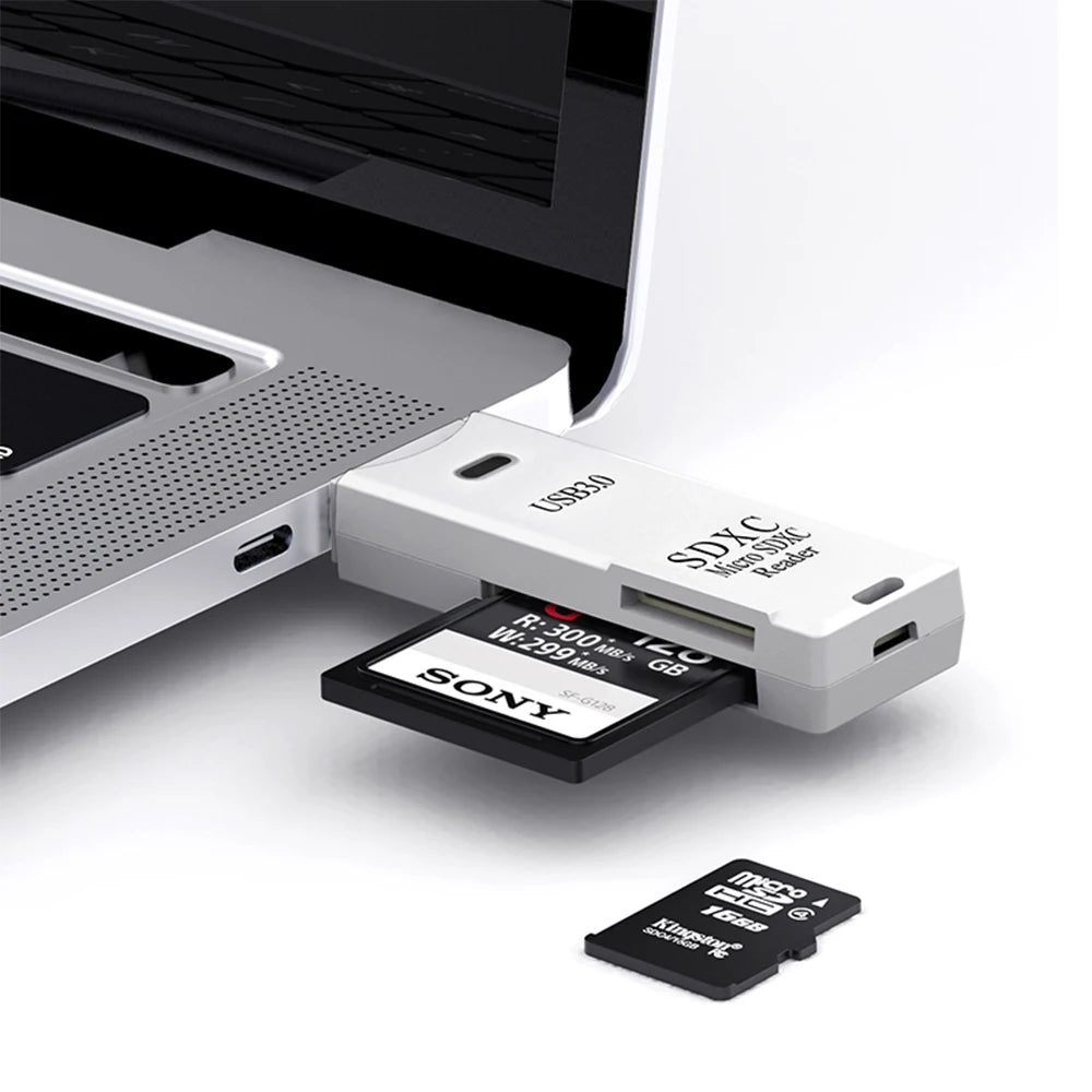 2 in 1 USB 3.0 Card Reader Micro sd usb adapter High Speed