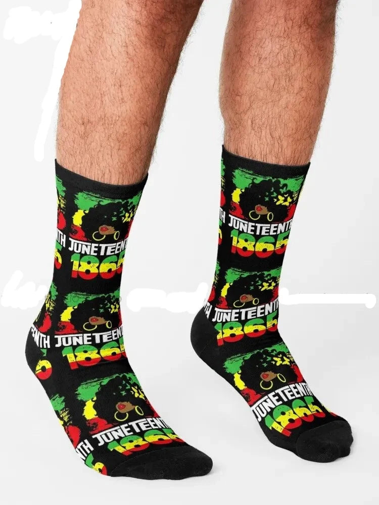 Juneteenth Socks Gift Streetwear
