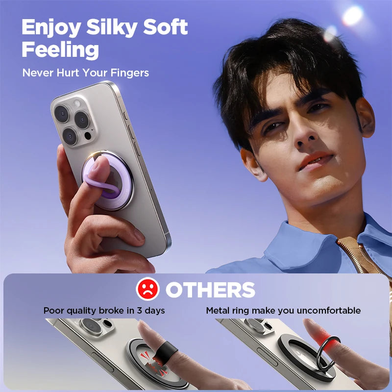 Ring Phone Holder Colorful Magnetic For iPhone 15 14 13 12 Pro