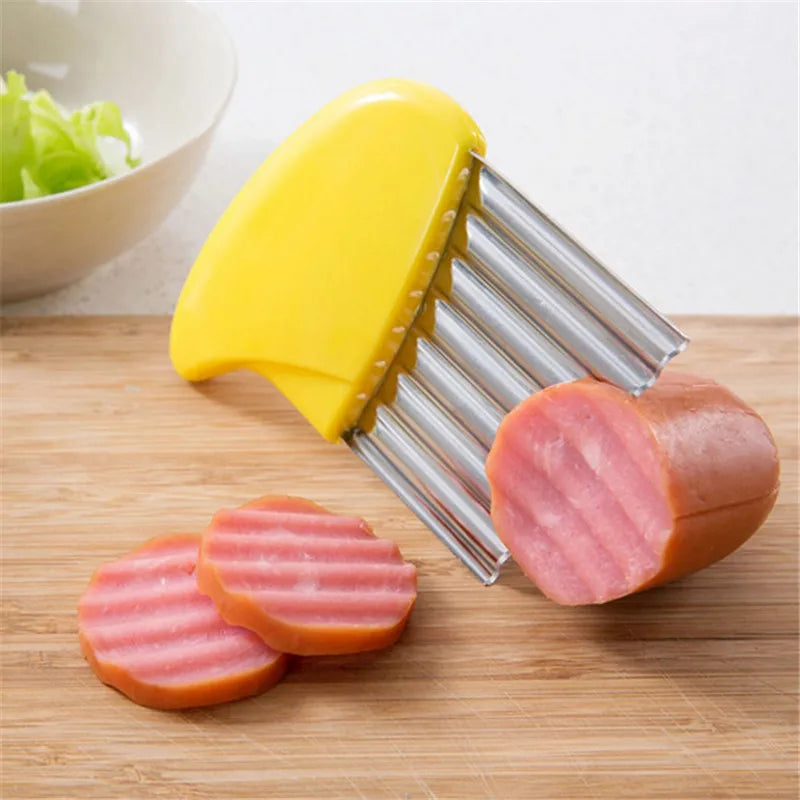 New Stainless Steel Vegetable Fruit Chip Slicer Dough