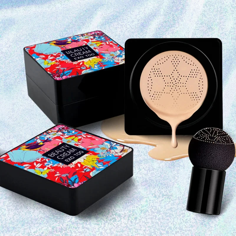 Magic Mushroom Head Cream Waterproof Base Makeup Face Korean Cosmetics
