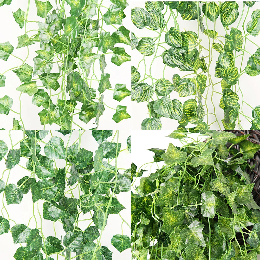 Artificial Plant creeper Green wall hanging Home Garden Decoration