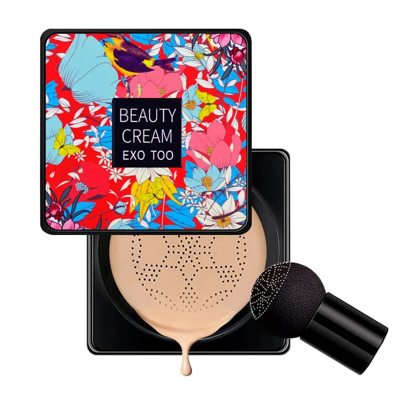 Magic Mushroom Head Cream Waterproof Base Makeup Face Korean Cosmetics