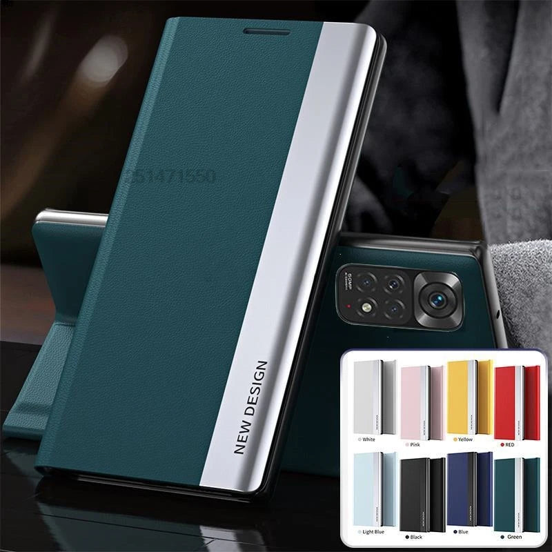 Luxury Flip Wallet Stand Book Case For Samsung Galaxy S7 Edge S8 S9 Plus S10 S20 FE S21 S22 Ultra