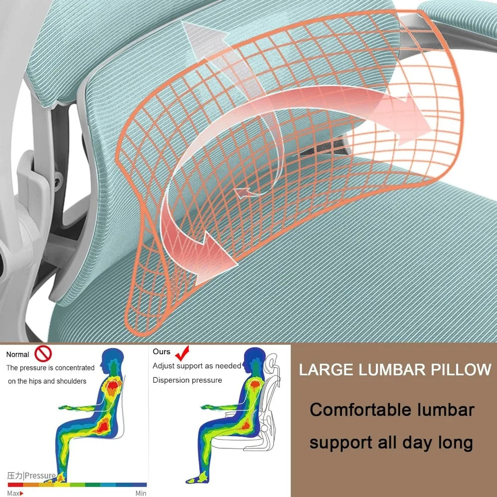 Computer Ergonomic Office Chair High Back