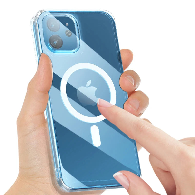 Cell Phone Case for iPhone 11 12 13 Pro Max 14 15 Plus X XR Hard Shell Magnetic Case