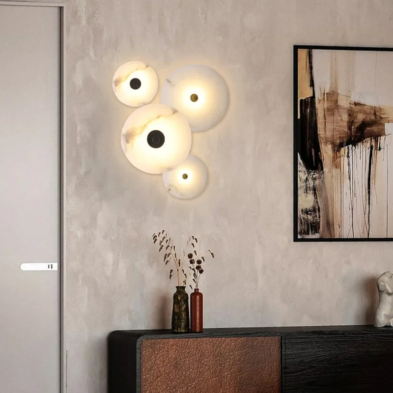 Modern Marble Led wall bedroom Lamp home decor