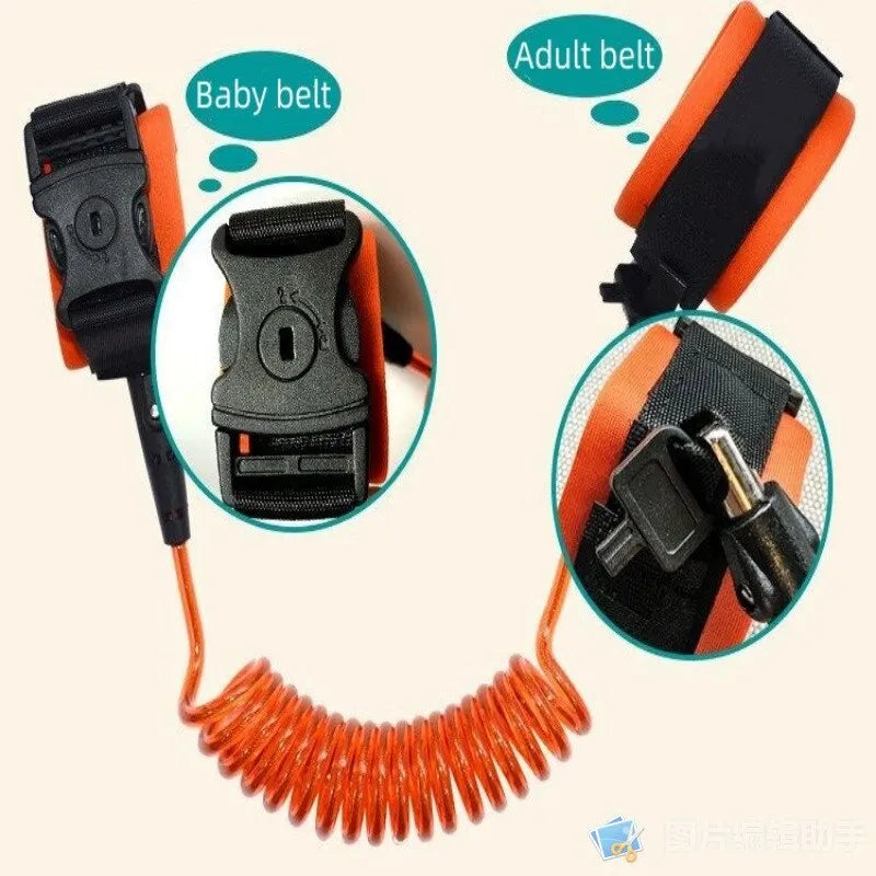 1PCS Anti Lose Outdoor Children Bracelet Safety Rope