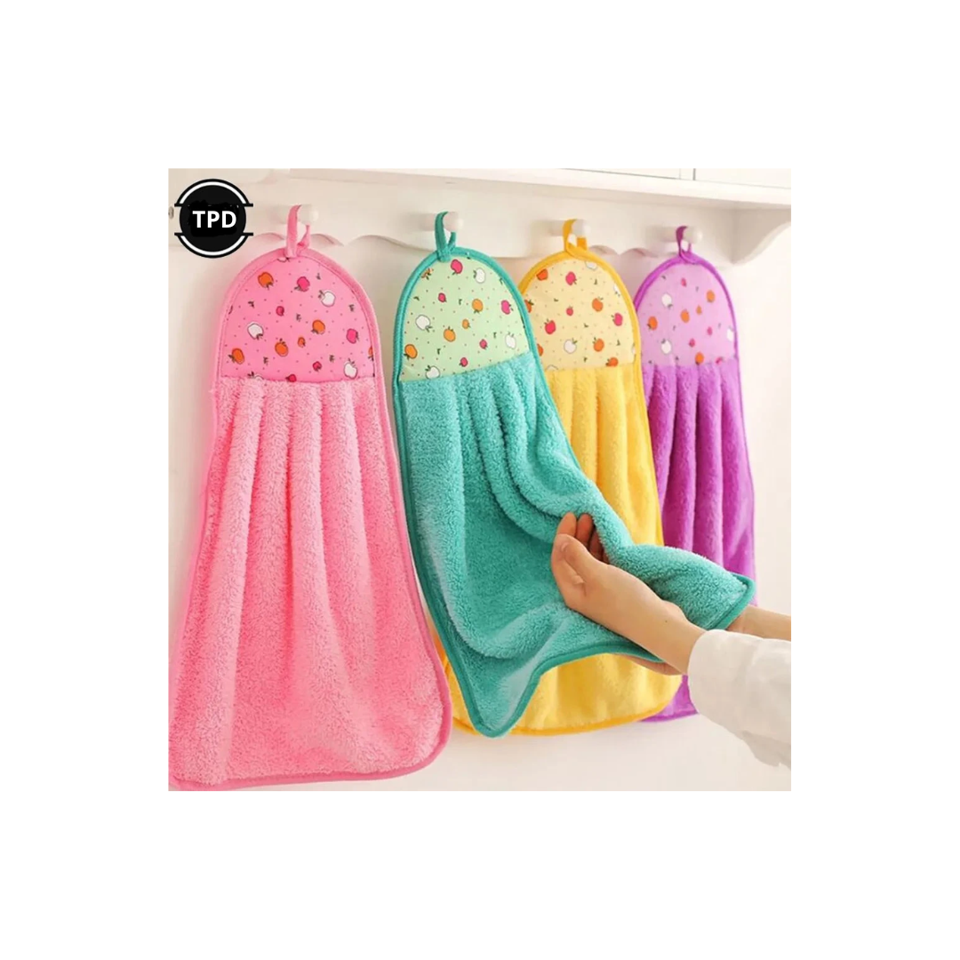 Soft Hanging Hand Towel Thickened Absorbent