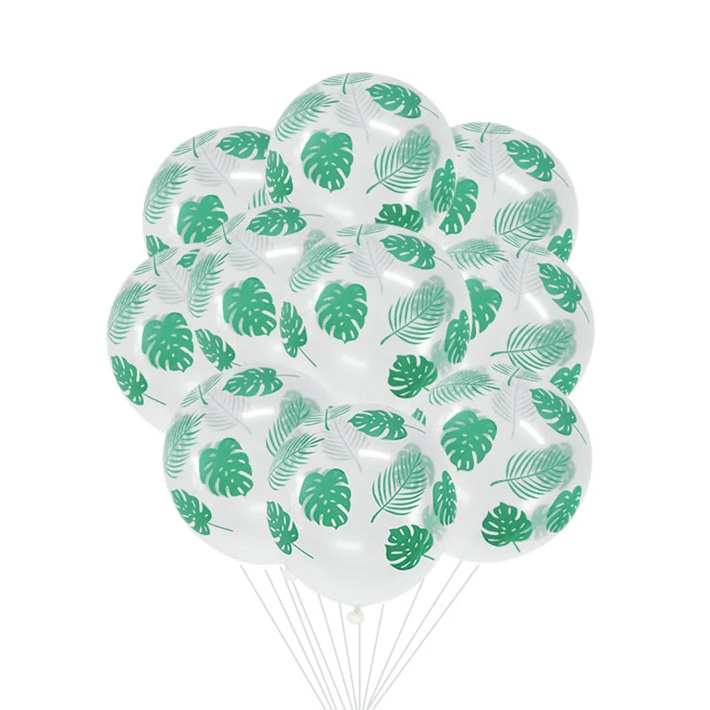 Jungle Party Green Latex Balloons St. Patrick's Day
