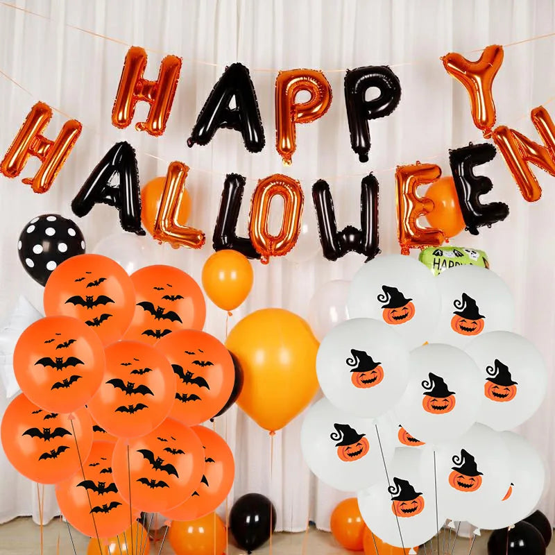 Halloween Pattern Ghost Inflatable Balloons