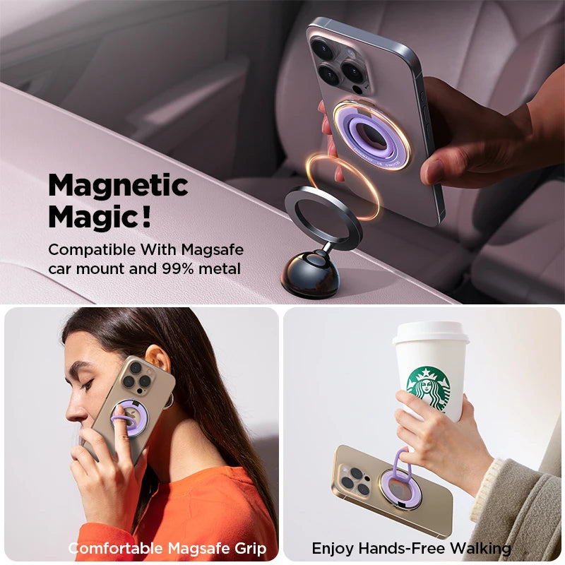 Ring Phone Holder Colorful Magnetic For iPhone 15 14 13 12 Pro