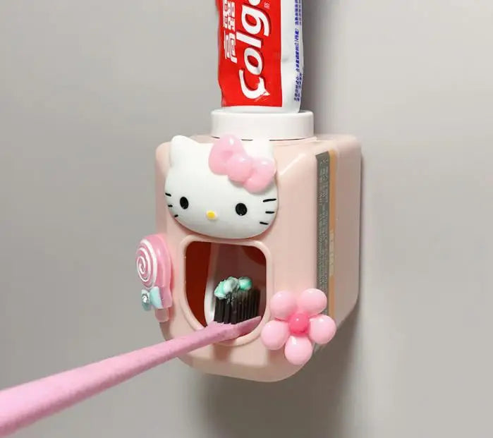 Hello Kitty Toothpaste Squeezer Kawaii Cartoon for children
