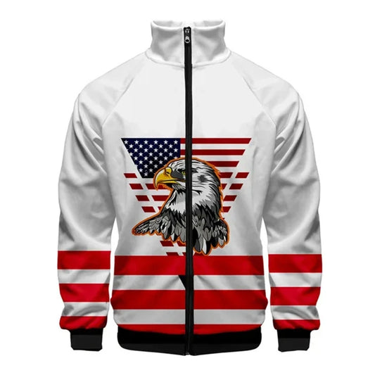 USA Flag American Stars And Stripes Jackets