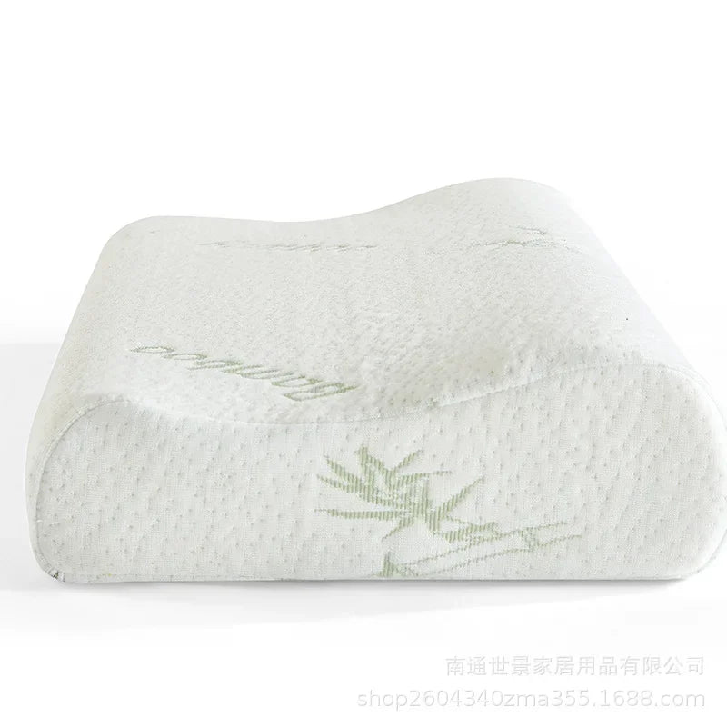 1 Pc Sleeping Bamboo Rebound Memory Cervical Pillow