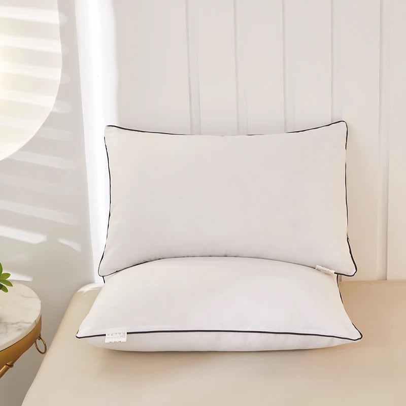 1pc White Long Washable Pillow Skin-friendly