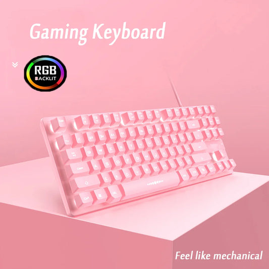 Gaming Wired Keyboard LED Light