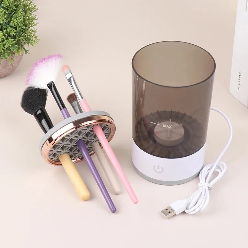 3 in 1 Electric Makeup Brushes Cleaner Machine Portable USB