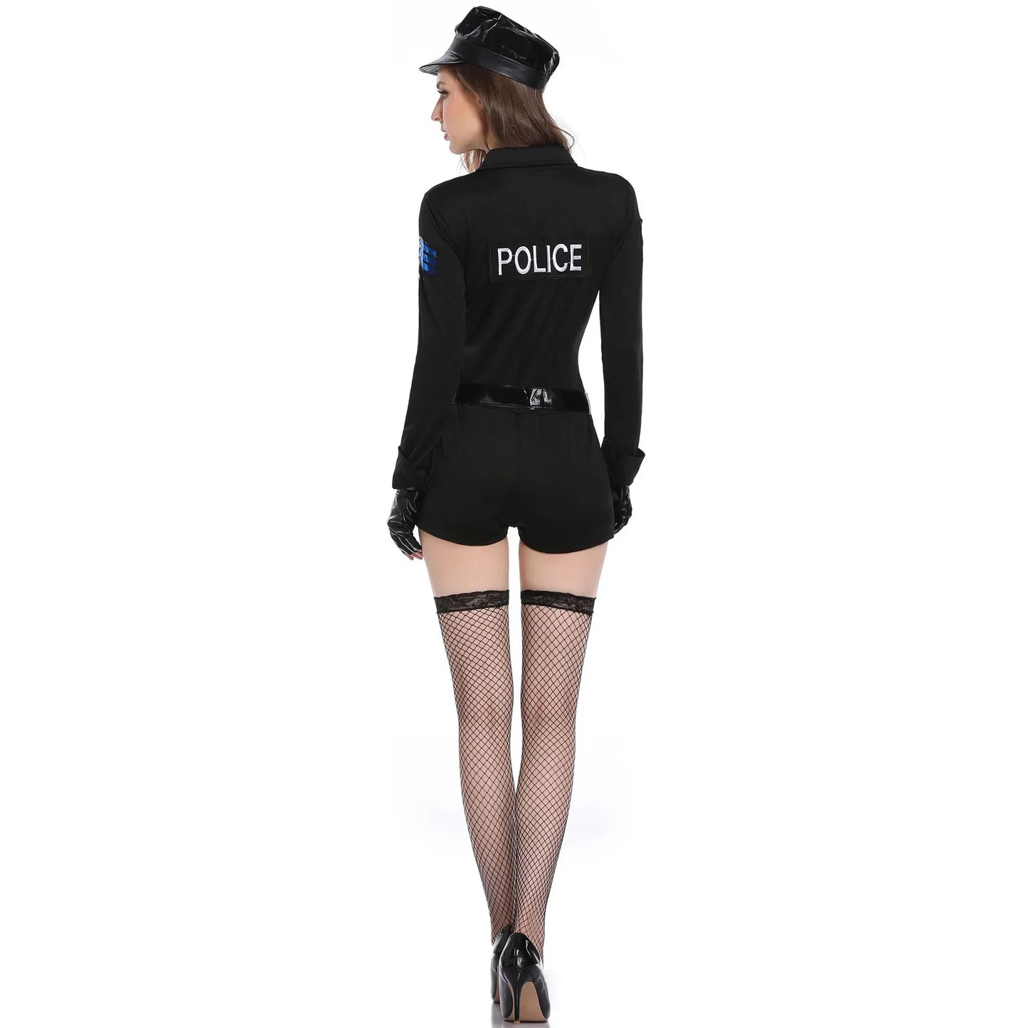 Costumes Sexy Policeman Bodysuit Cosplay for Women