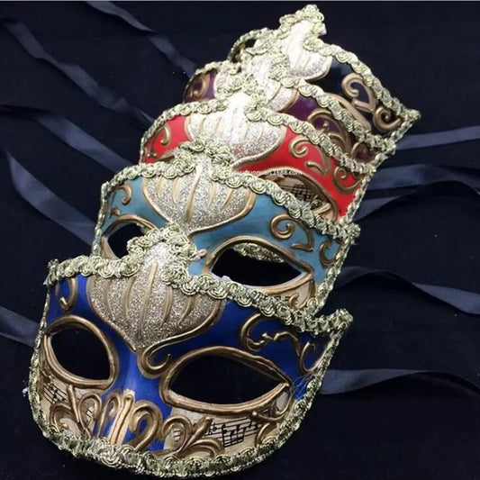 Anime Masquerade Painted Venice Mask