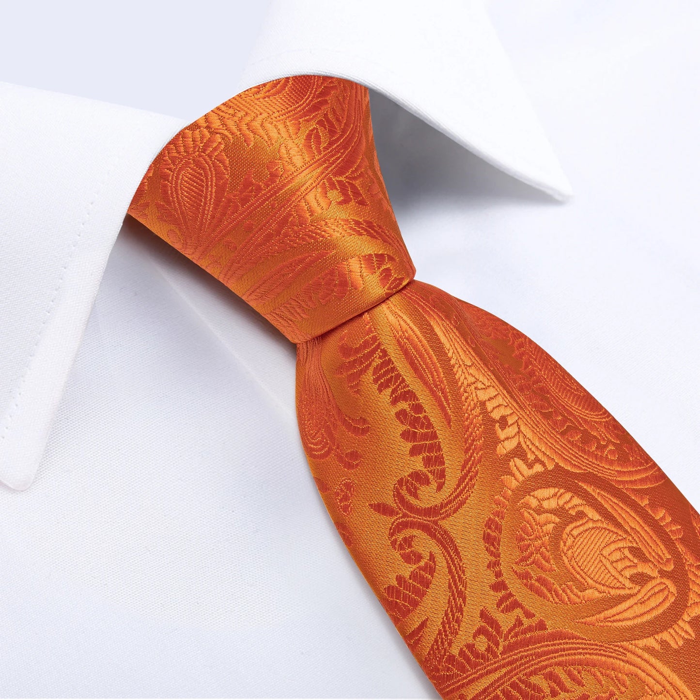 Luxury Silk Ties for Men with Handkerchief Cufflinks